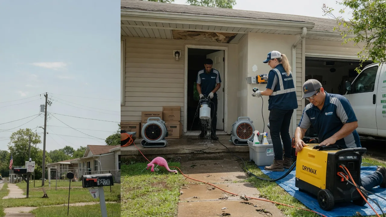 Storm Damage Water Removal in Centerville, TN near me